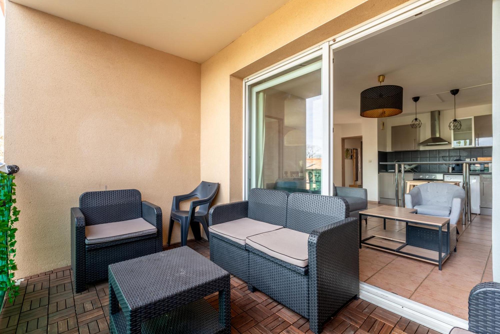 شقة L'Ecrin Jardin Des Remparts - Parking Prive - Terrasse قرقشونه المظهر الخارجي الصورة